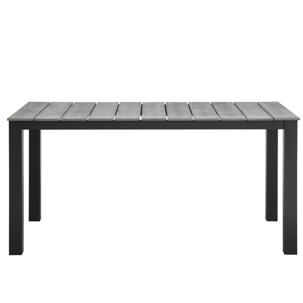 Maine 63" Outdoor Patio Dining Table by Modway, photo 2 of 6