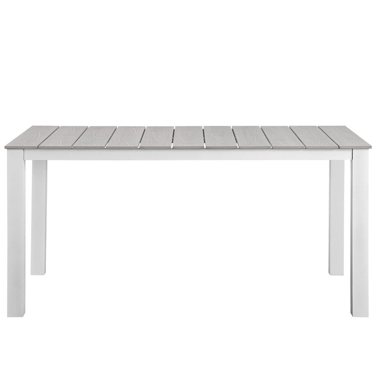 Maine 63" Outdoor Patio Dining Table by Modway, photo 5 of 6