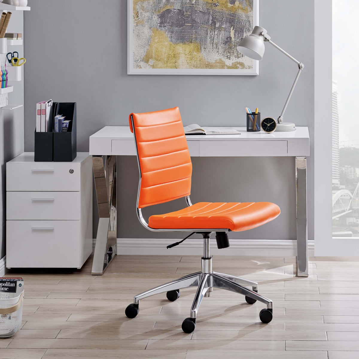 Jive Armless Mid Back Office Chair by Modway, photo 32 of 41