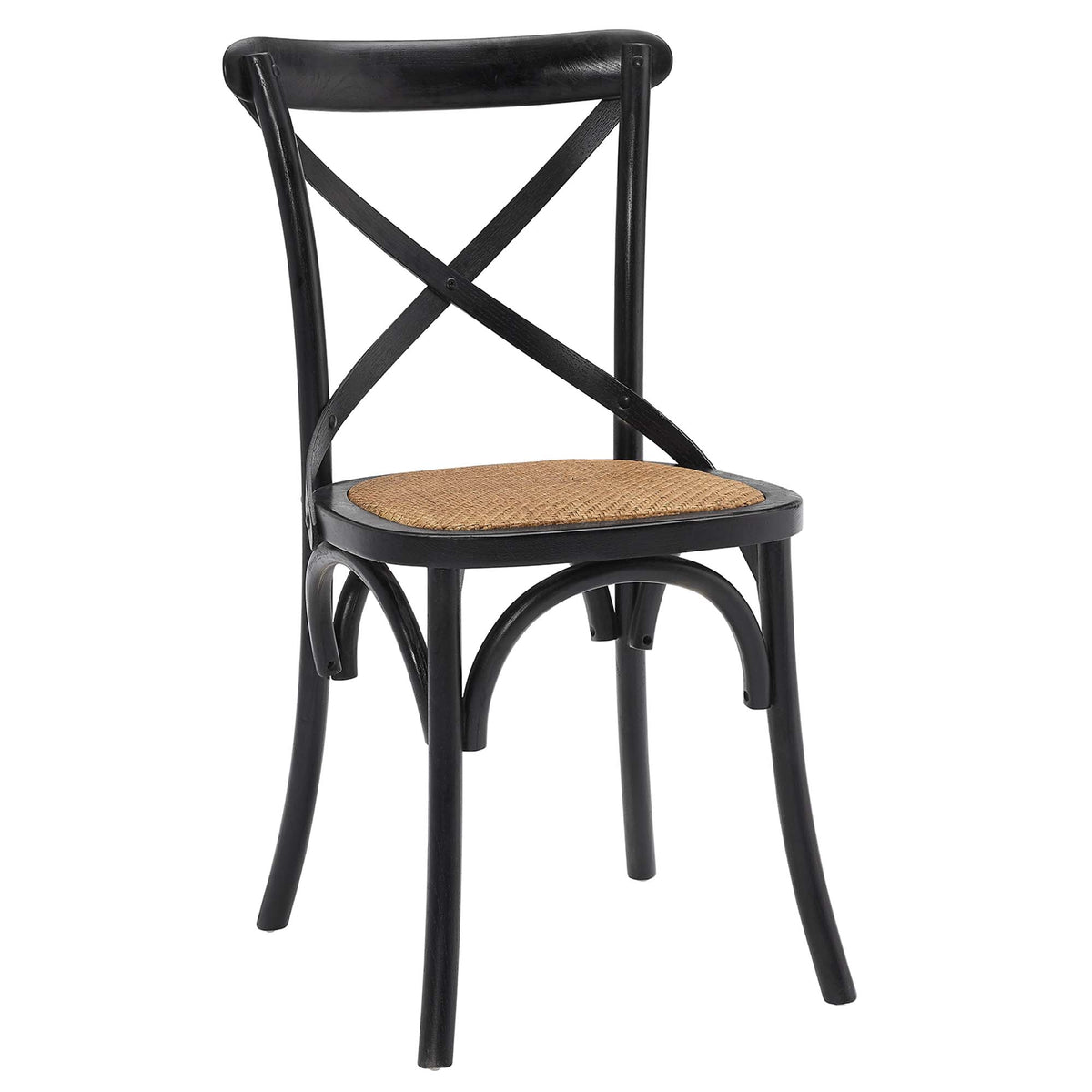 Gear Dining Side Chair by Modway - Black / Gray / Harbor / Midnight Blue / Natural / Walnut / White