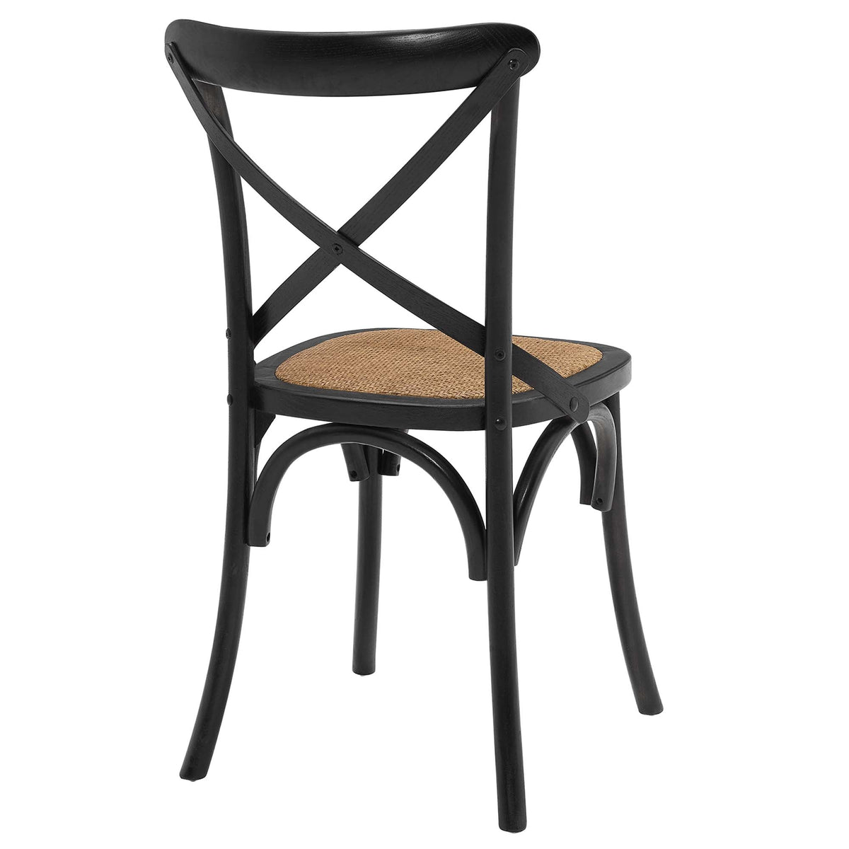 Gear Dining Side Chair by Modway - Black / Gray / Harbor / Midnight Blue / Natural / Walnut / White, photo 5 of 42