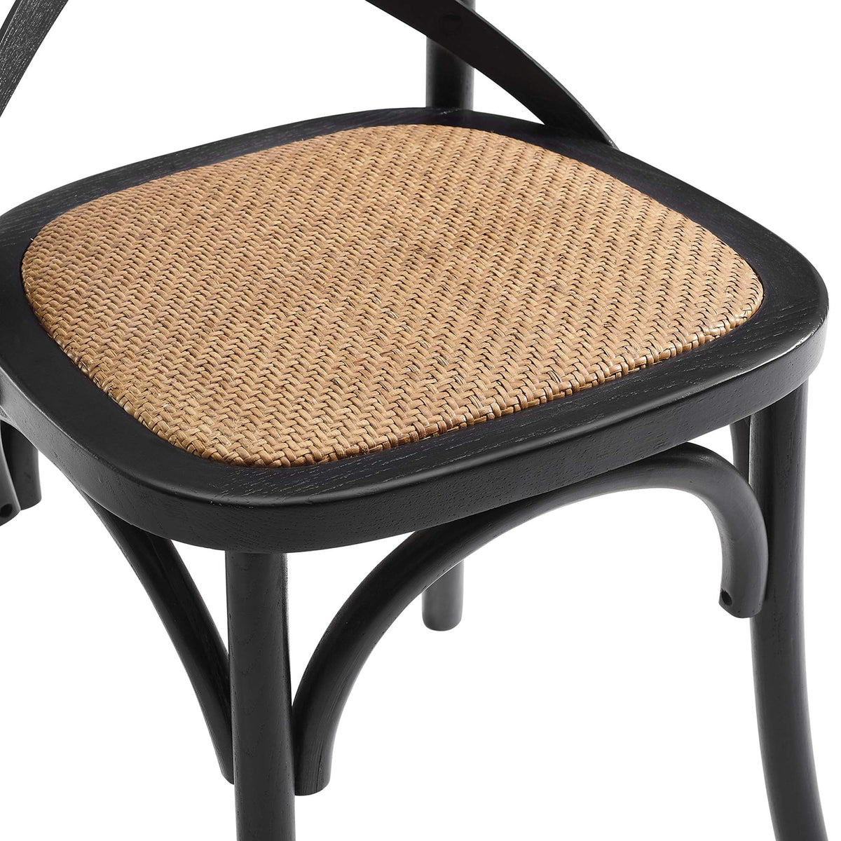 Gear Dining Side Chair by Modway - Black / Gray / Harbor / Midnight Blue / Natural / Walnut / White, photo 7 of 42