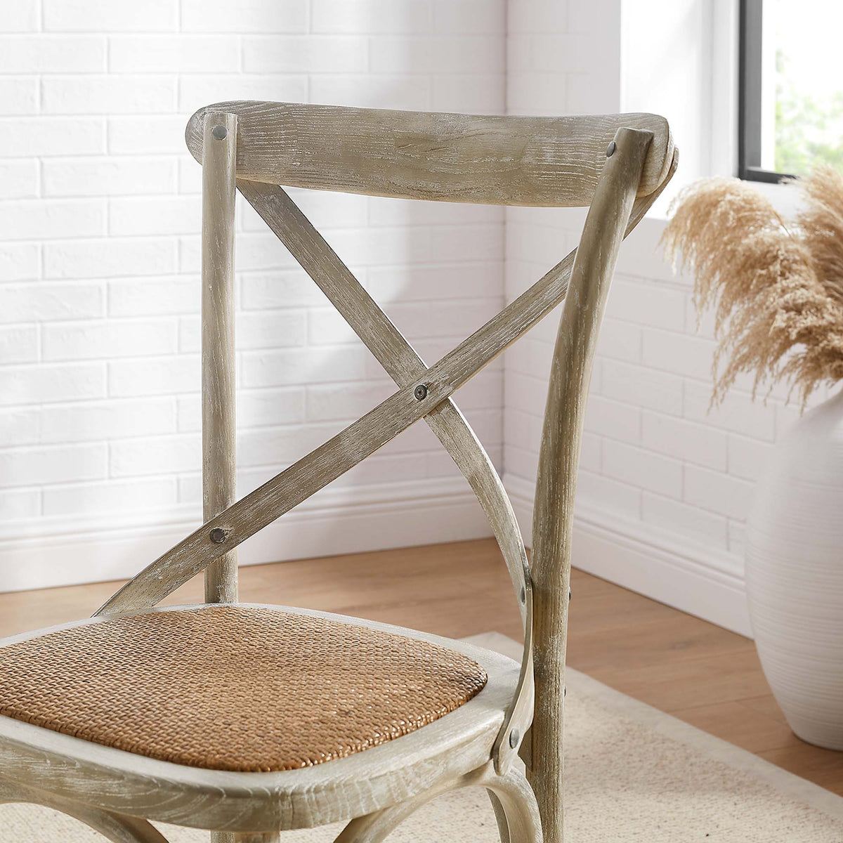 Gear Dining Side Chair by Modway - Black / Gray / Harbor / Midnight Blue / Natural / Walnut / White, photo 18 of 42