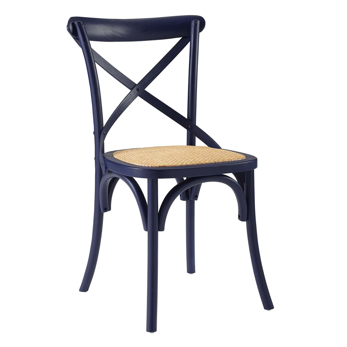 Gear Dining Side Chair by Modway - Black / Gray / Harbor / Midnight Blue / Natural / Walnut / White, photo 28 of 42