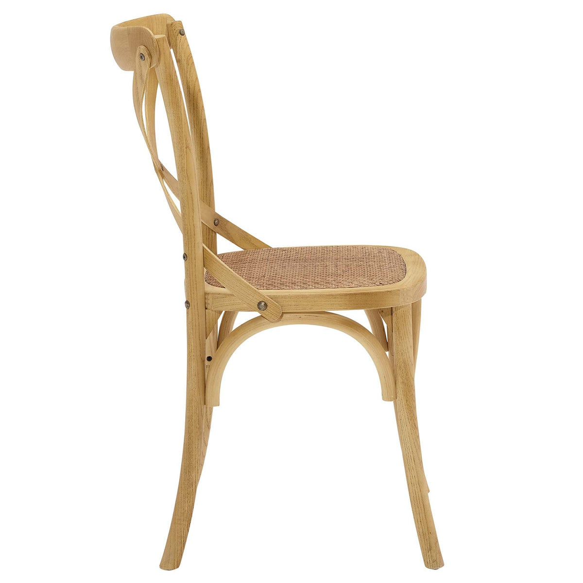 Gear Dining Side Chair by Modway - Black / Gray / Harbor / Midnight Blue / Natural / Walnut / White, photo 40 of 42
