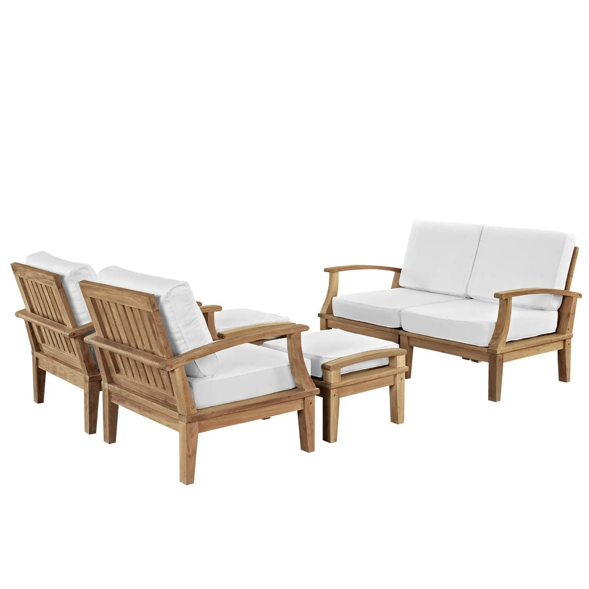 Marina 6 Piece Outdoor Patio Teak Set by Modway by HouseOfZazla