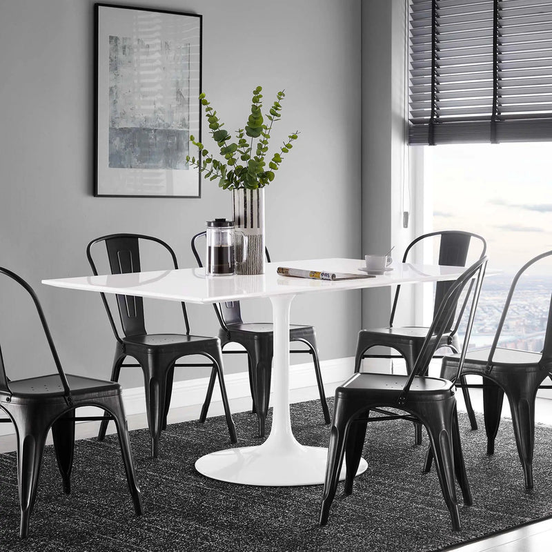 Lippa 60" Rectangle Wood Dining Table by Modway by HouseOfZazla