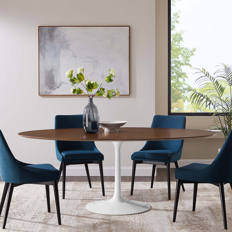 Lippa 78" Oval Wood Dining Table by Modway - EEI-1661, photo 6 of 7