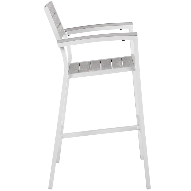 Maine Outdoor Patio Bar Stool Set of 2 by Modway by HouseOfZazla
