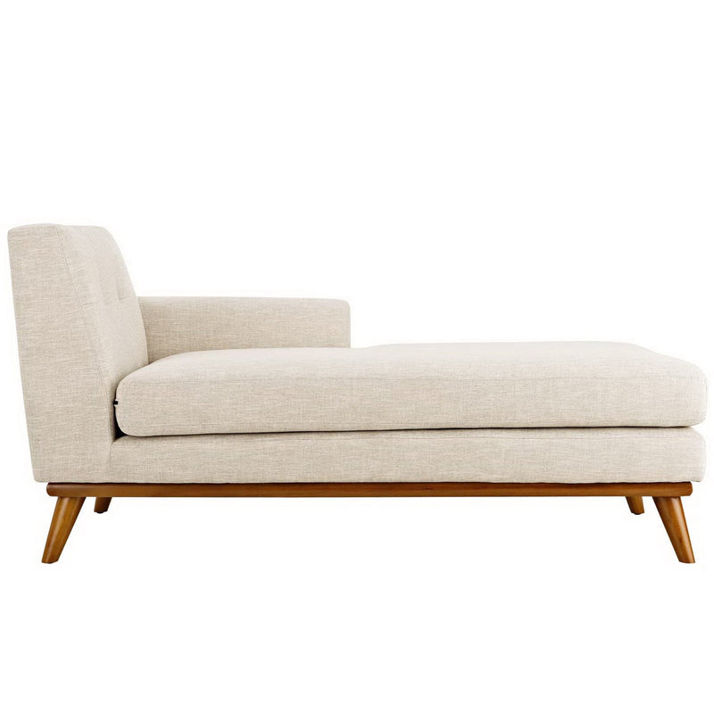 Engage Right-Facing Upholstered Fabric Chaise by Modway, photo 2 of 4