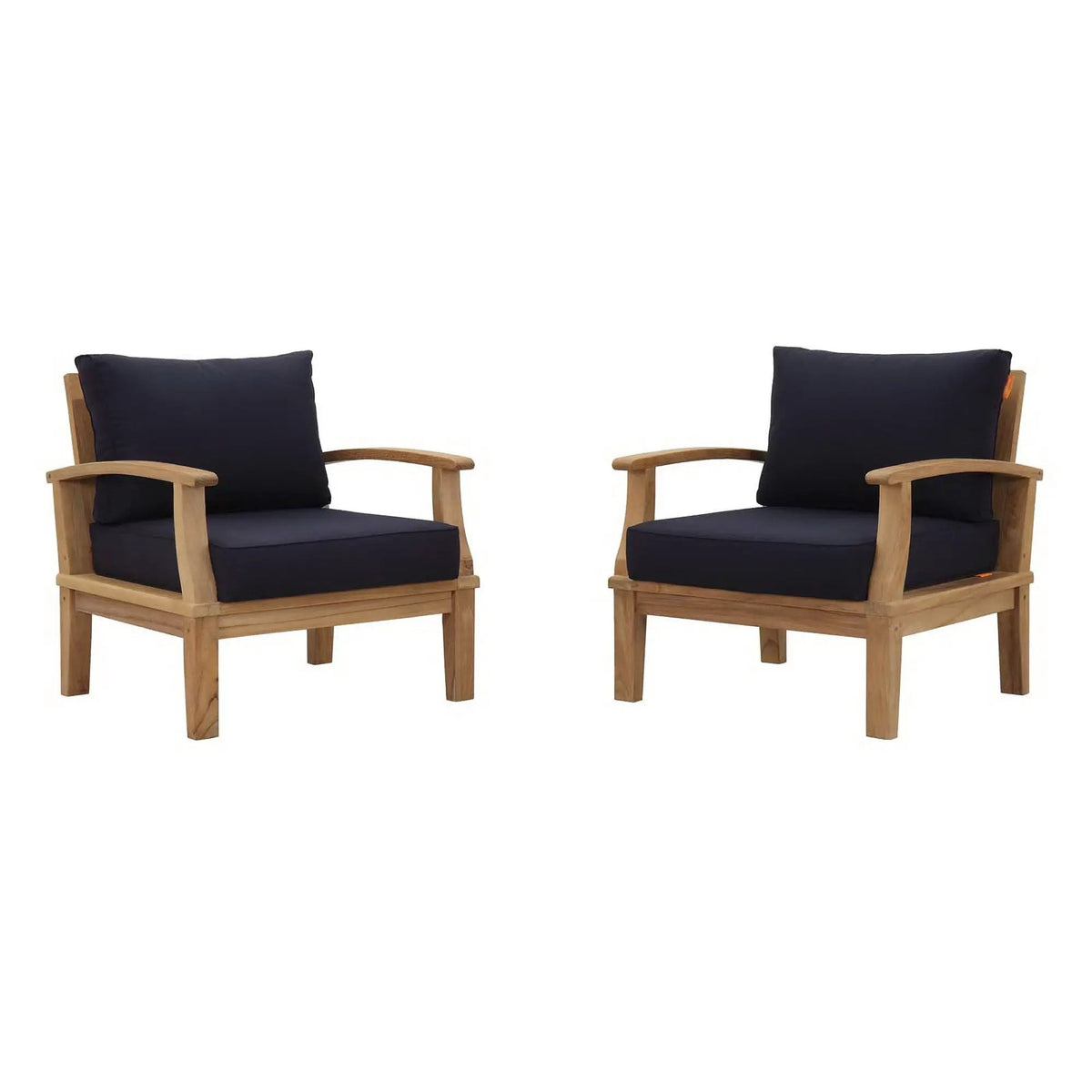 Marina 2 Piece Outdoor Patio Teak Set by Modway by HouseOfZazla