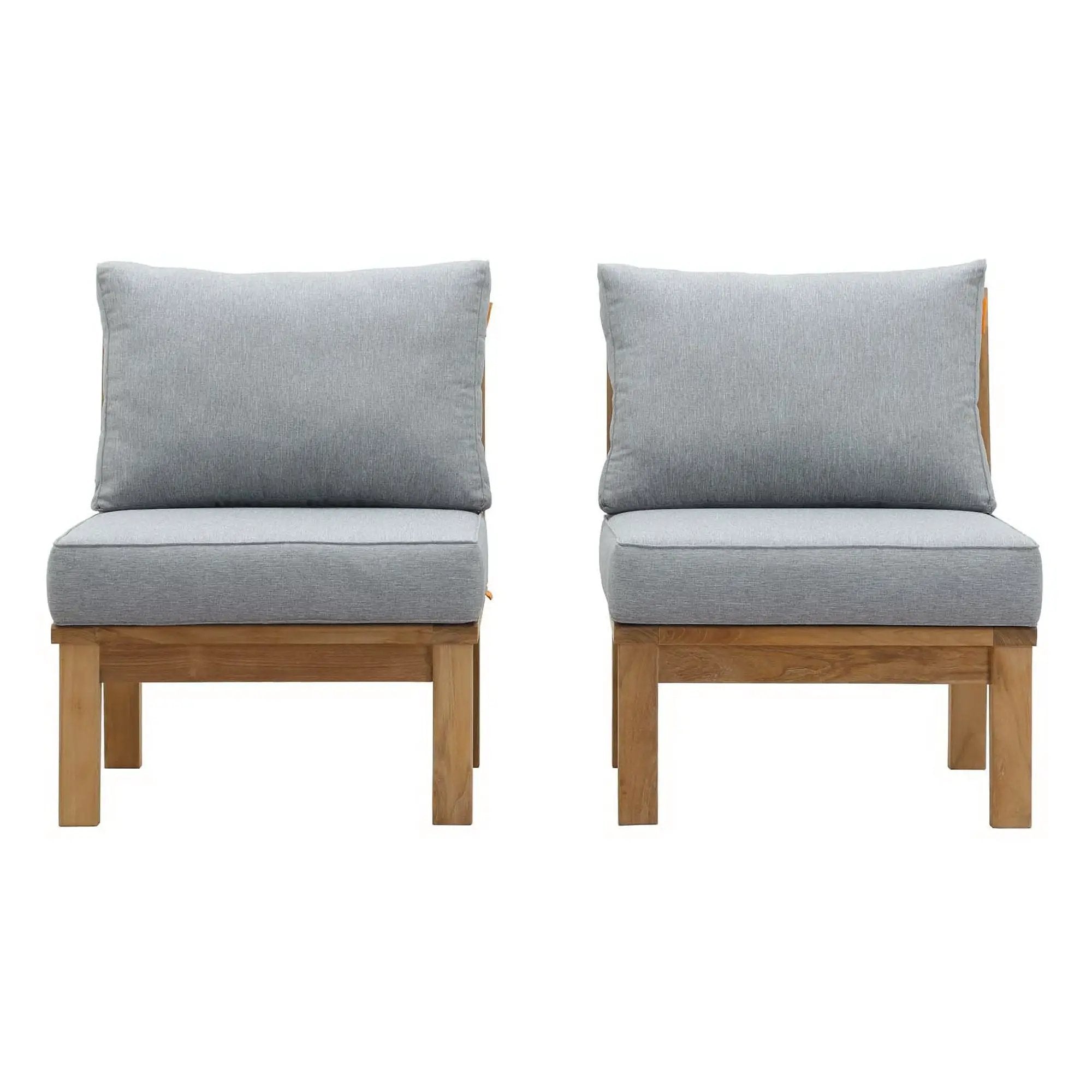 Marina 2 Piece Outdoor Patio Teak Set by Modway by HouseOfZazla