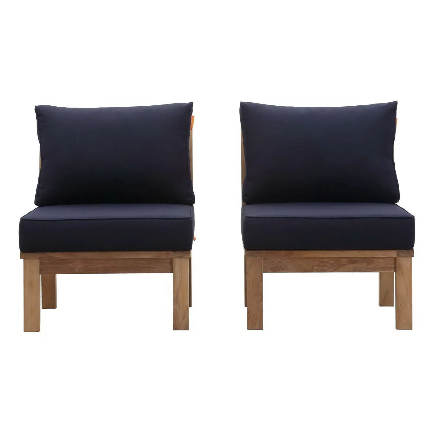 Marina 2 Piece Outdoor Patio Teak Set by Modway by HouseOfZazla
