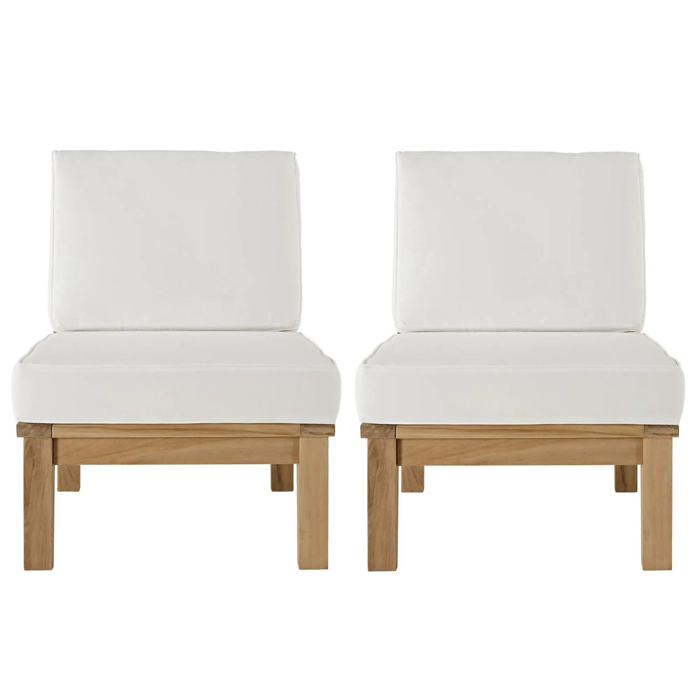 Marina 2 Piece Outdoor Patio Teak Set by Modway by HouseOfZazla