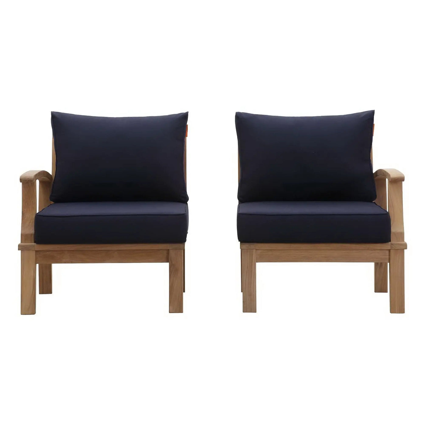 Marina 2 Piece Outdoor Patio Teak Set by Modway by HouseOfZazla