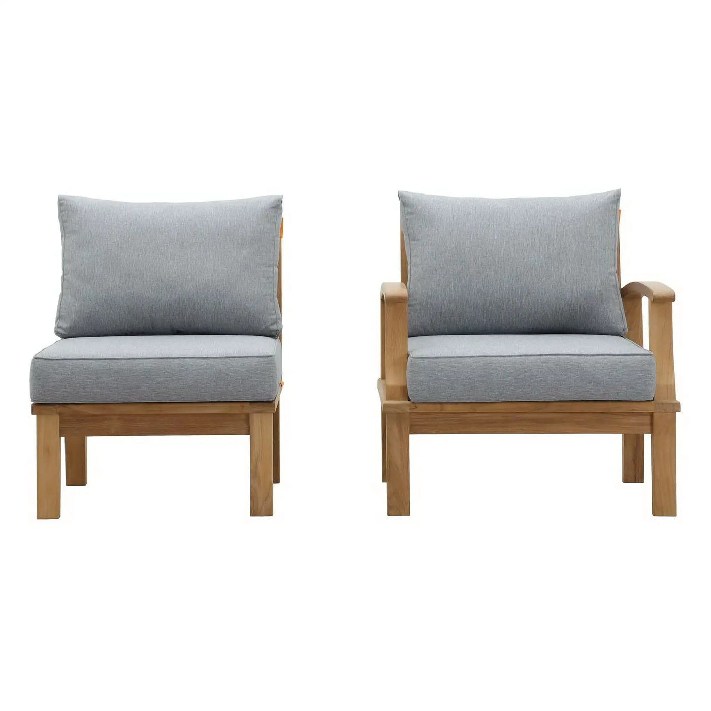 Marina 2 Piece Outdoor Patio Teak Set by Modway by HouseOfZazla