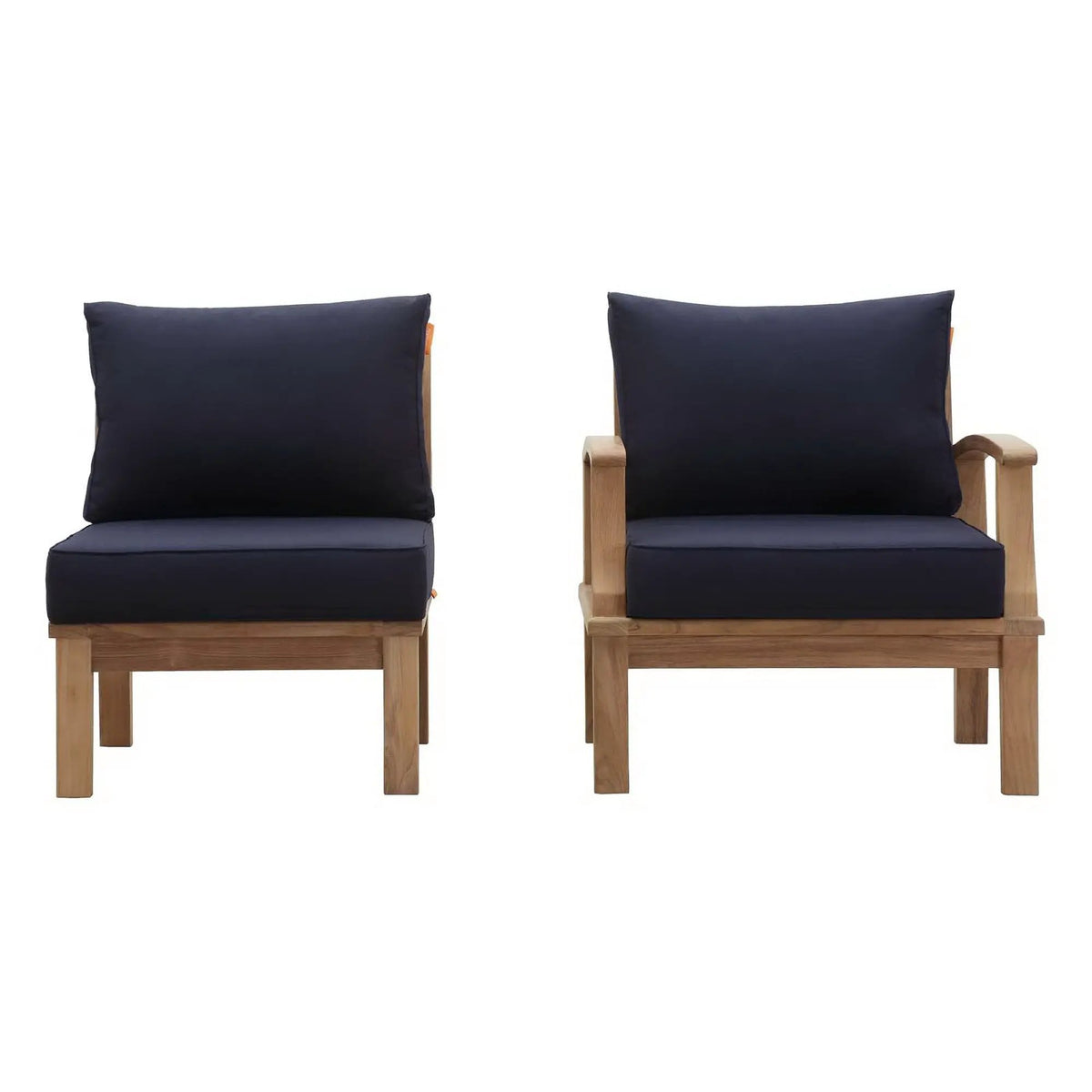 Marina 2 Piece Outdoor Patio Teak Set by Modway by HouseOfZazla