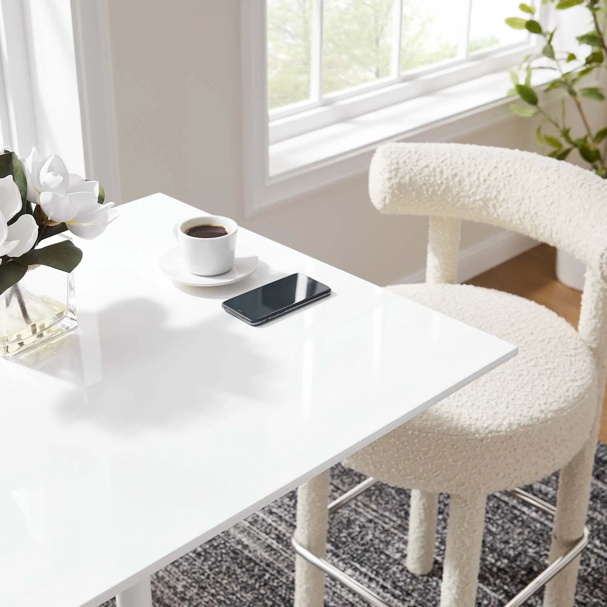 Lippa 28" Square Wood Bar Table by Modway by HouseOfZazla