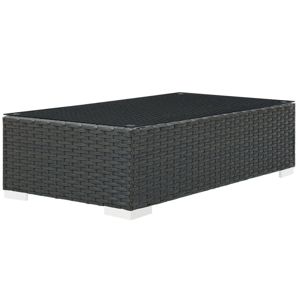 Sojourn Outdoor Patio Coffee Table by Modway, photo 2 of 3