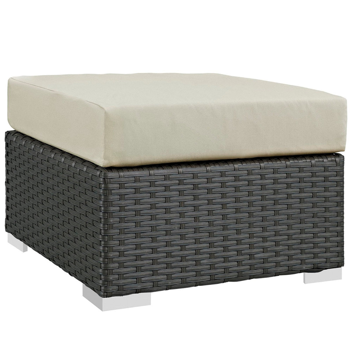 Sojourn Outdoor Patio Sunbrella® Ottoman by Modway