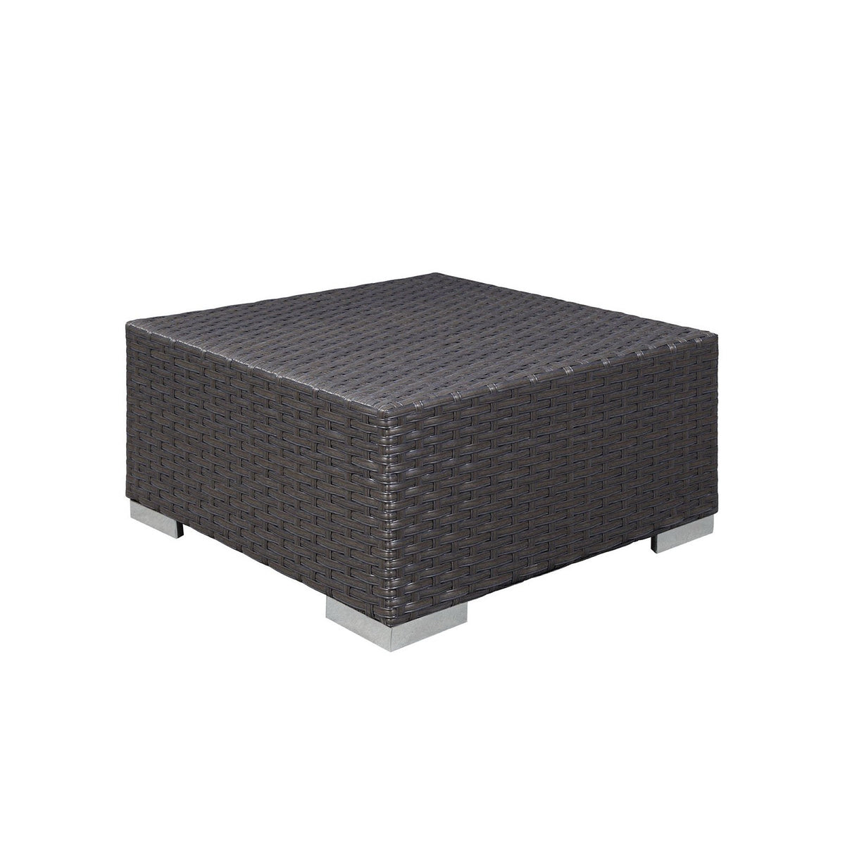 Sojourn Outdoor Patio Sunbrella® Ottoman by Modway, photo 8 of 9