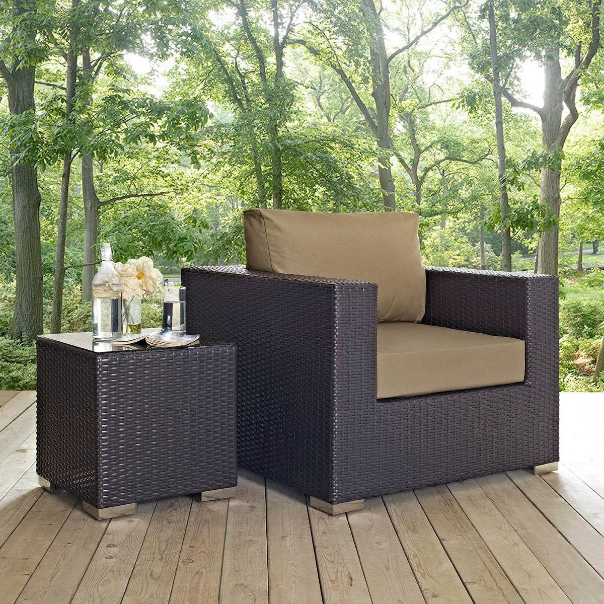 Convene Outdoor Patio Armchair by Modway, photo 8 of 41