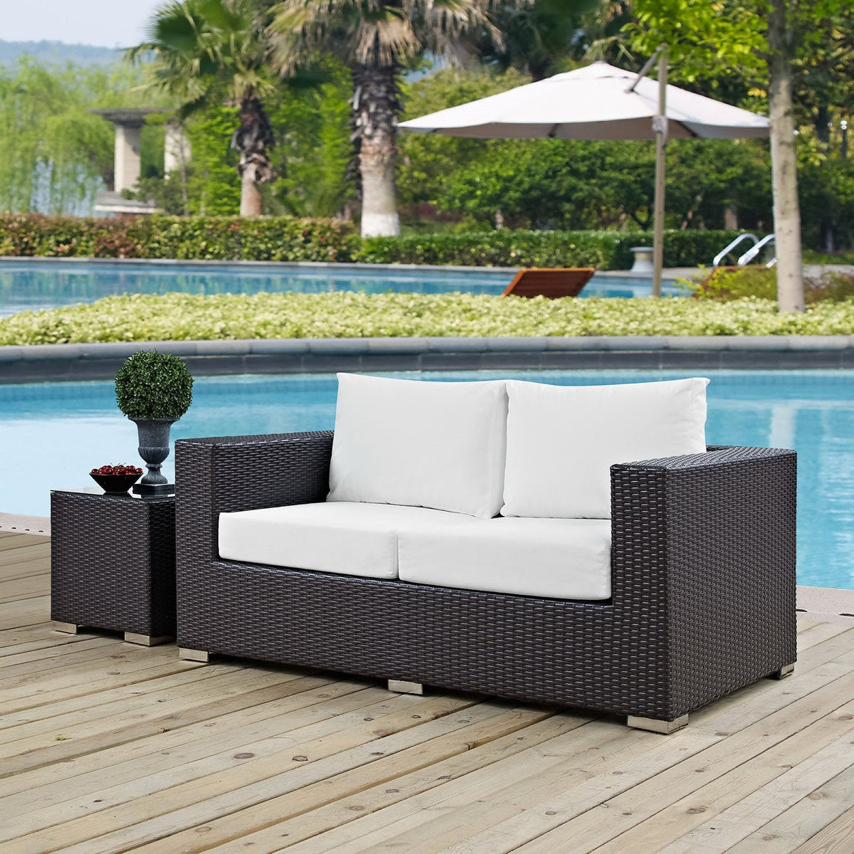Convene Outdoor Patio Loveseat by Modway, photo 10 of 19