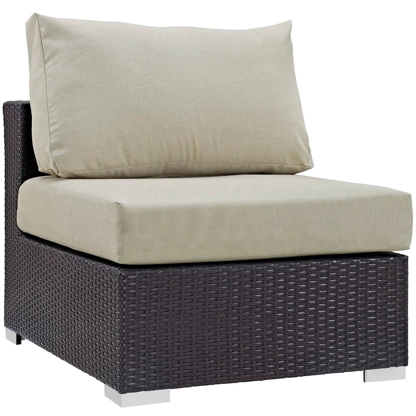 Convene Outdoor Patio Armless Chair by Modway by HouseOfZazla