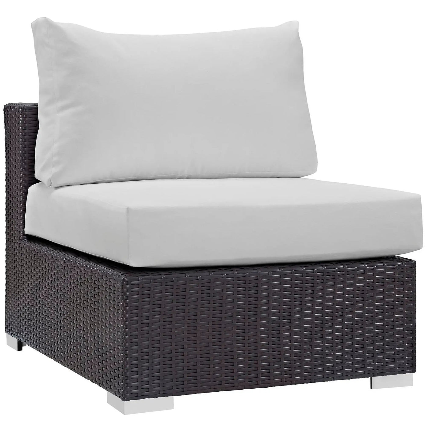 Convene Outdoor Patio Armless Chair by Modway by HouseOfZazla