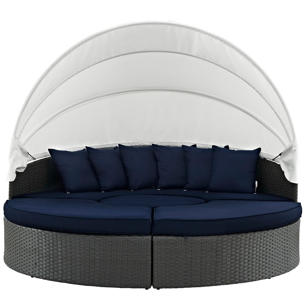 Sojourn Outdoor Patio Sunbrella Daybed by Modway, photo 4 of 9