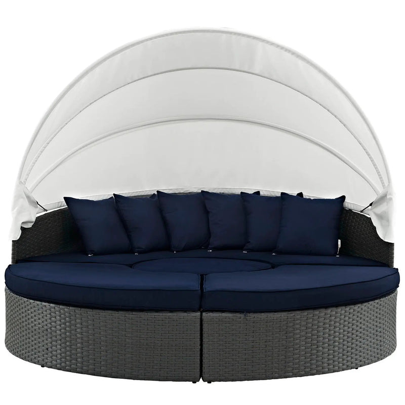 Sojourn Outdoor Patio Sunbrella Daybed by Modway by HouseOfZazla