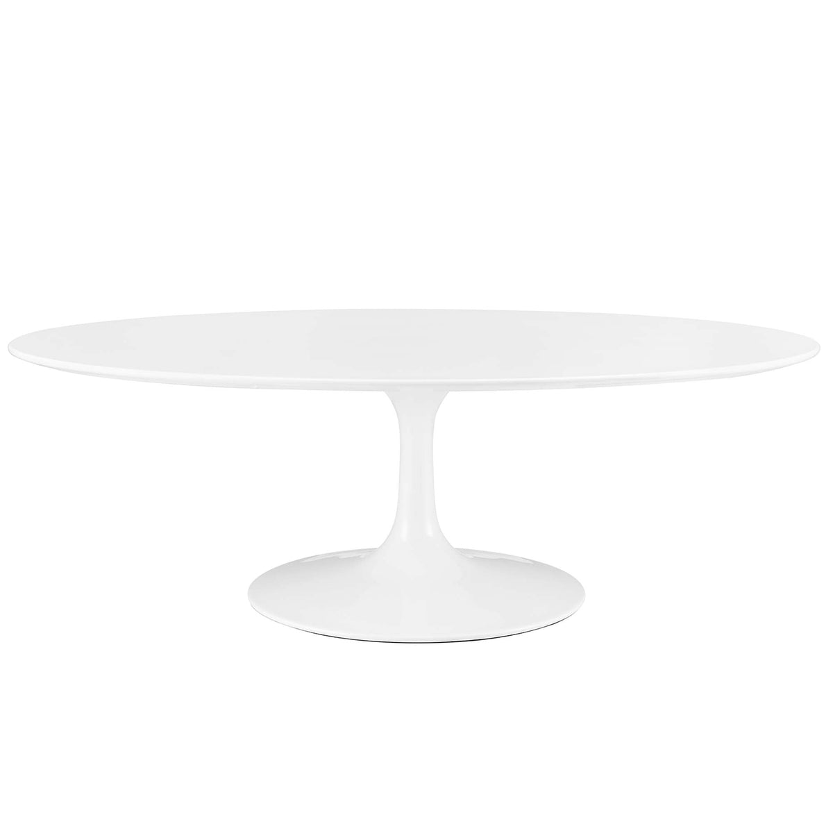 Lippa 48" Oval-Shaped Wood Coffee Table by Modway