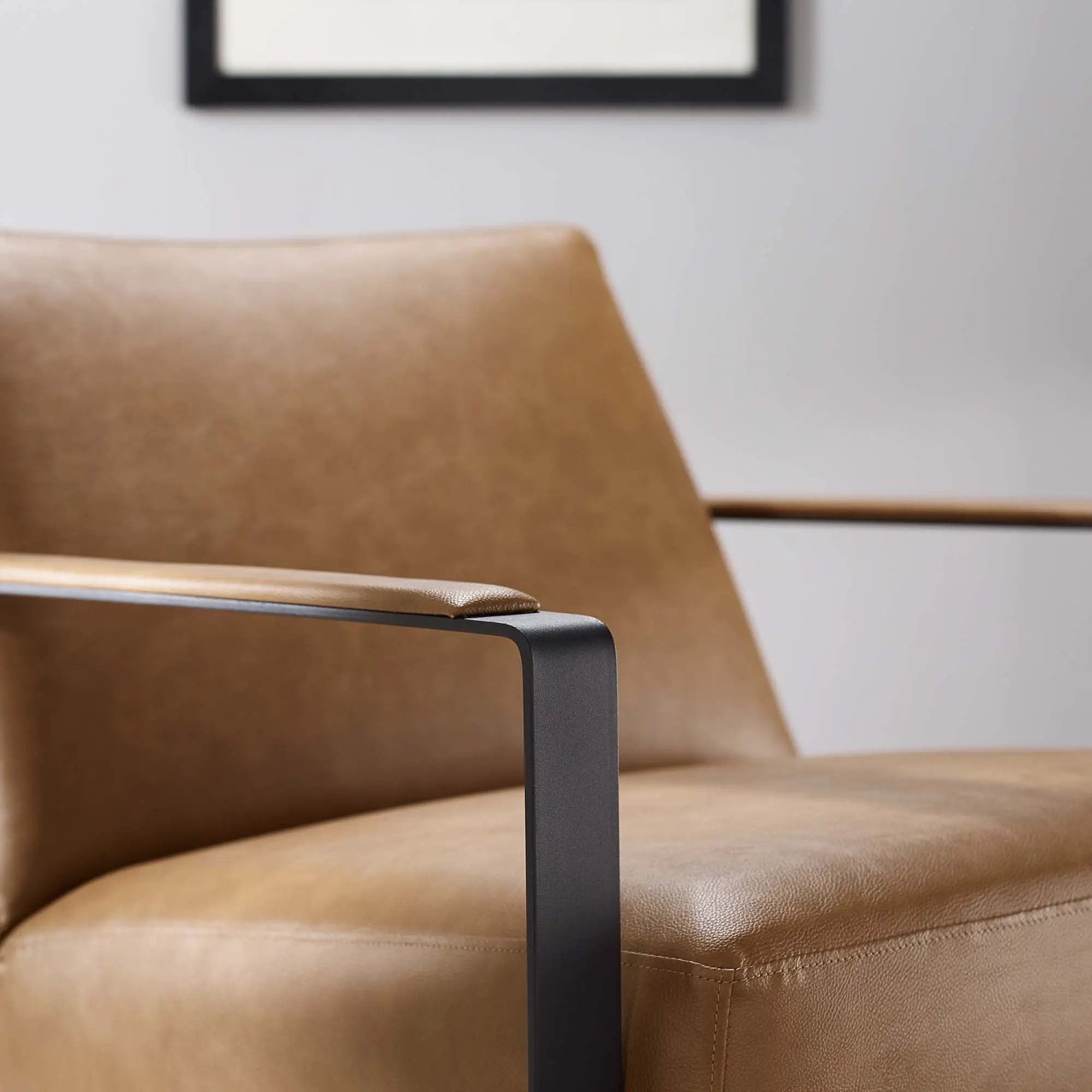 Seg Vegan Leather Accent Chair by Modway by HouseOfZazla