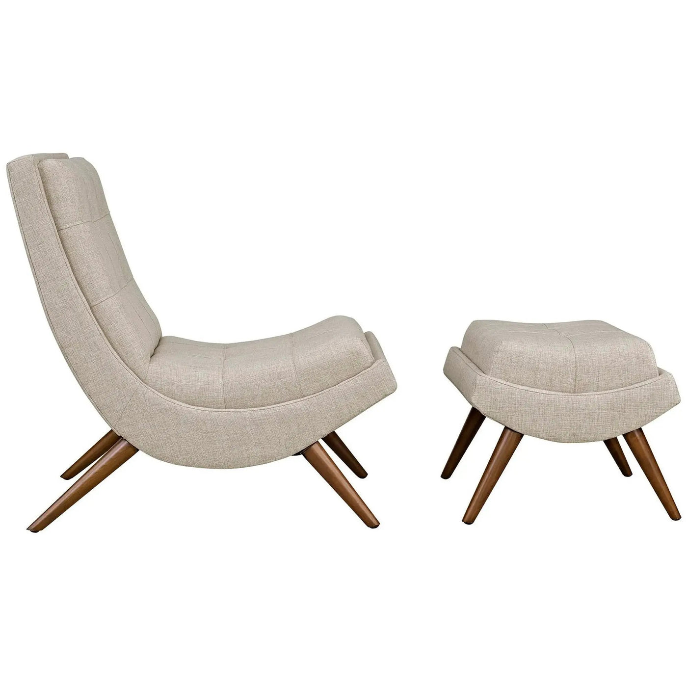 Ramp Upholstered Fabric Lounge Chair Set by Modway by HouseOfZazla