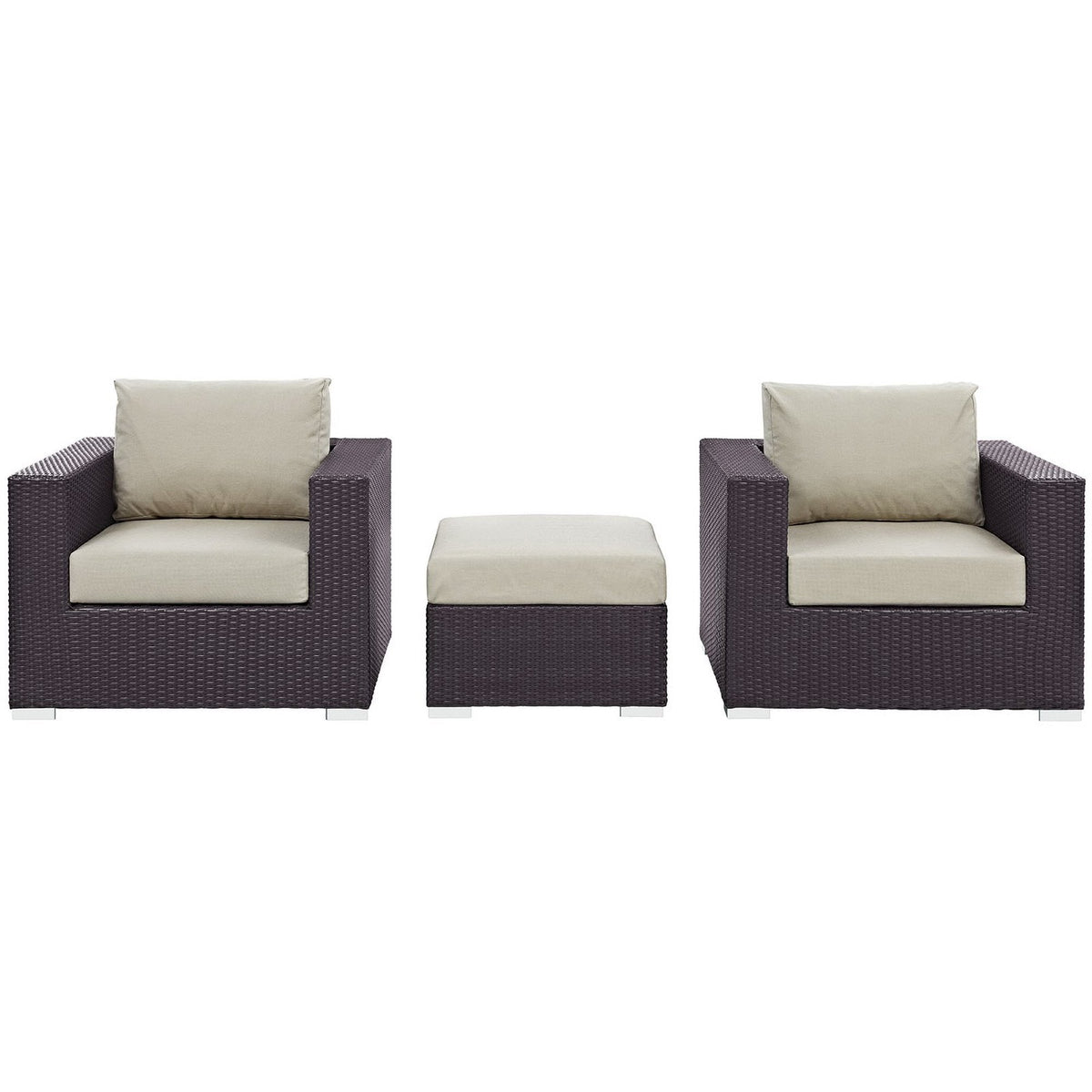 Convene 3 Piece Outdoor Patio Sofa Set by Modway, photo 3 of 19