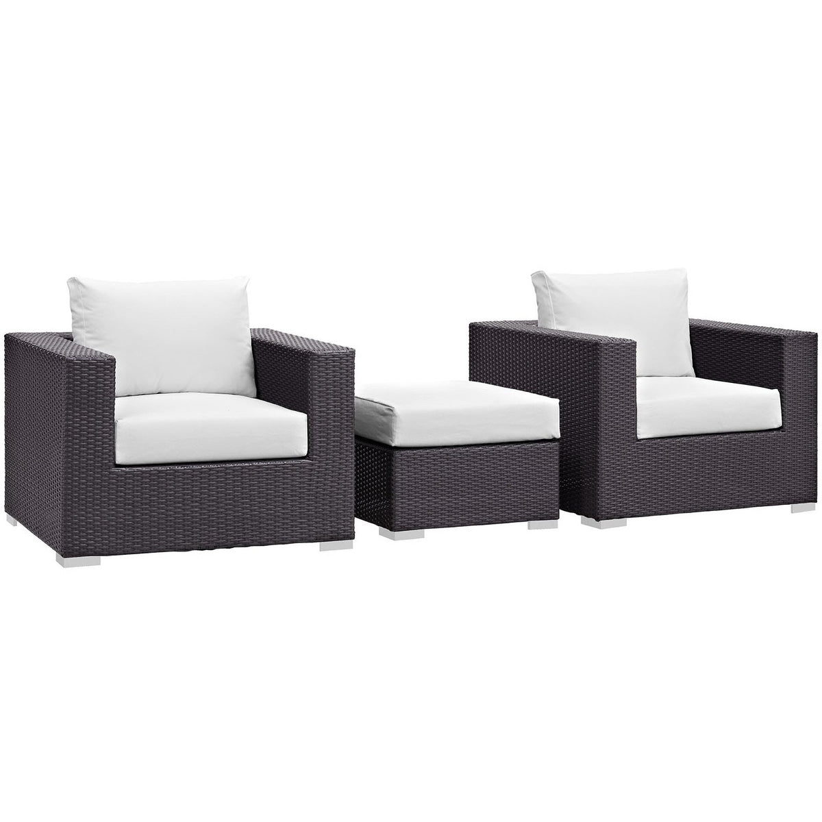 Convene 3 Piece Outdoor Patio Sofa Set by Modway, photo 14 of 19