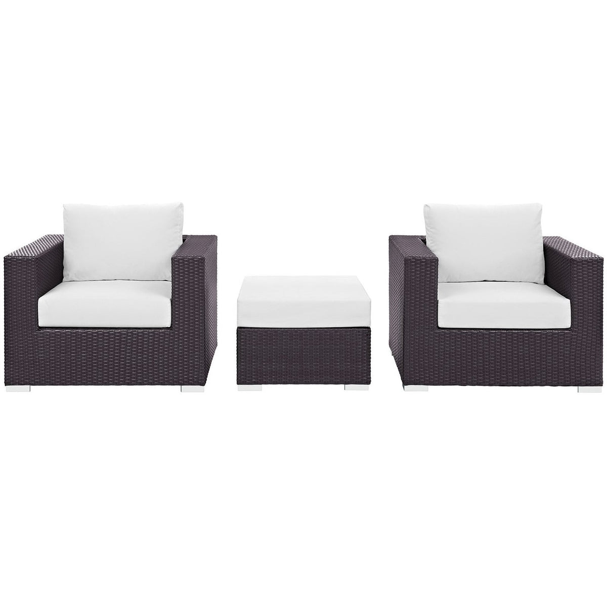 Convene 3 Piece Outdoor Patio Sofa Set by Modway, photo 16 of 19