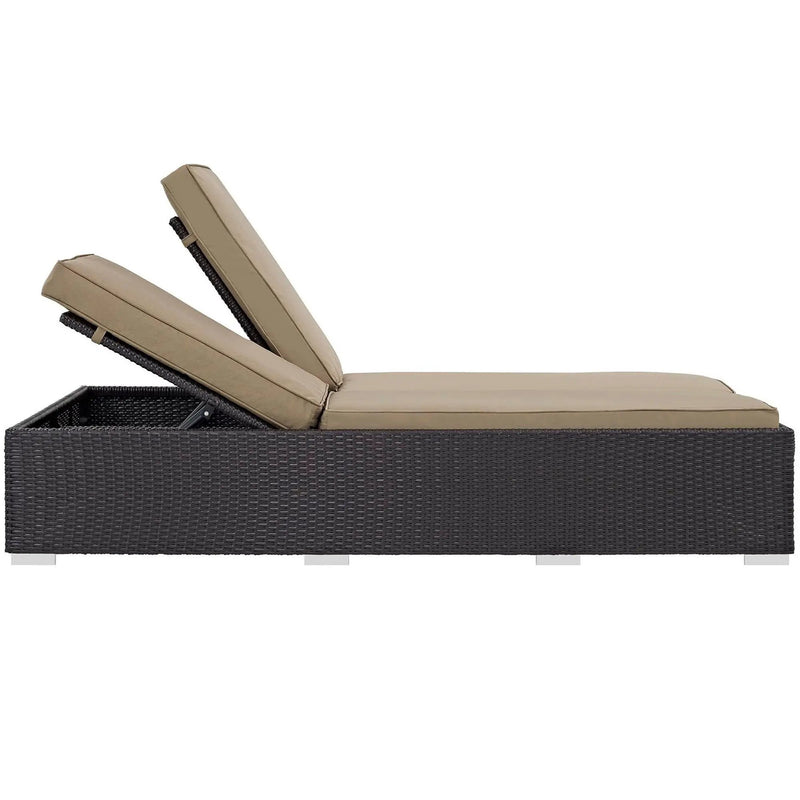 Convene Double Outdoor Patio Chaise by Modway by HouseOfZazla