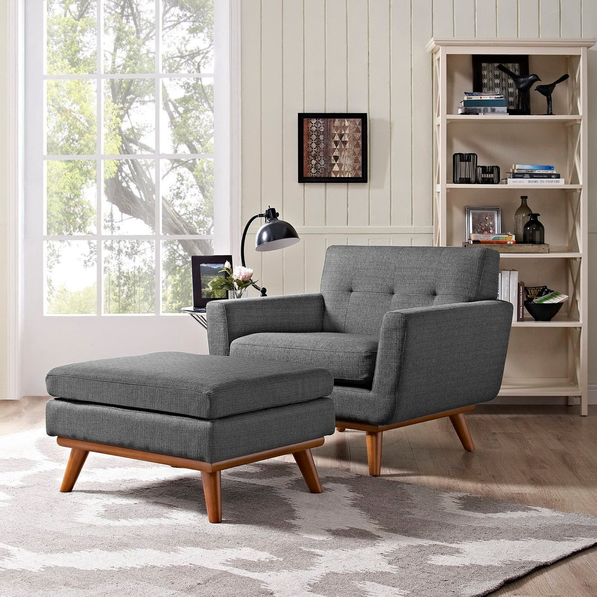 Engage 2 Piece Armchair and Ottoman by Modway, photo 12 of 18