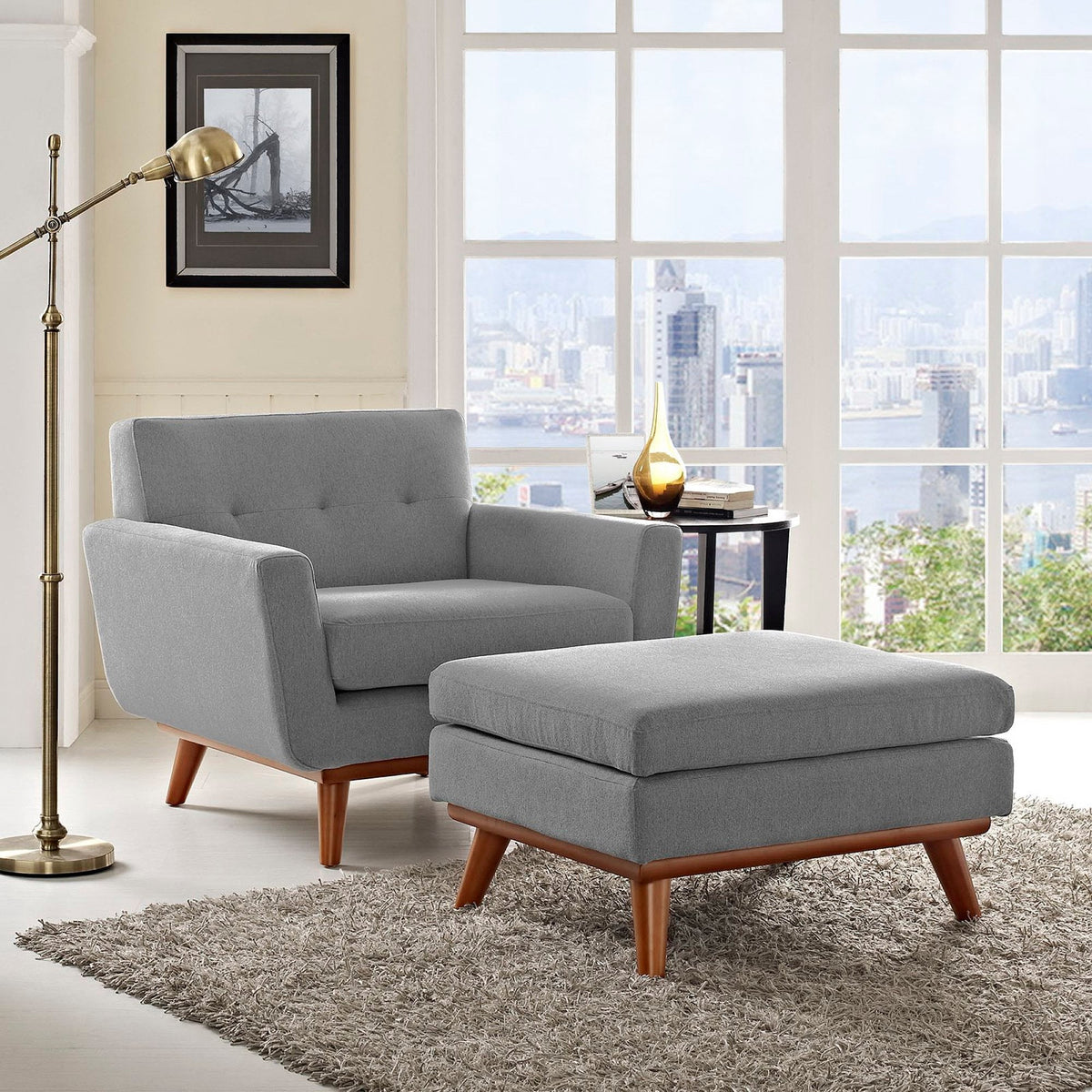 Engage 2 Piece Armchair and Ottoman by Modway, photo 18 of 18