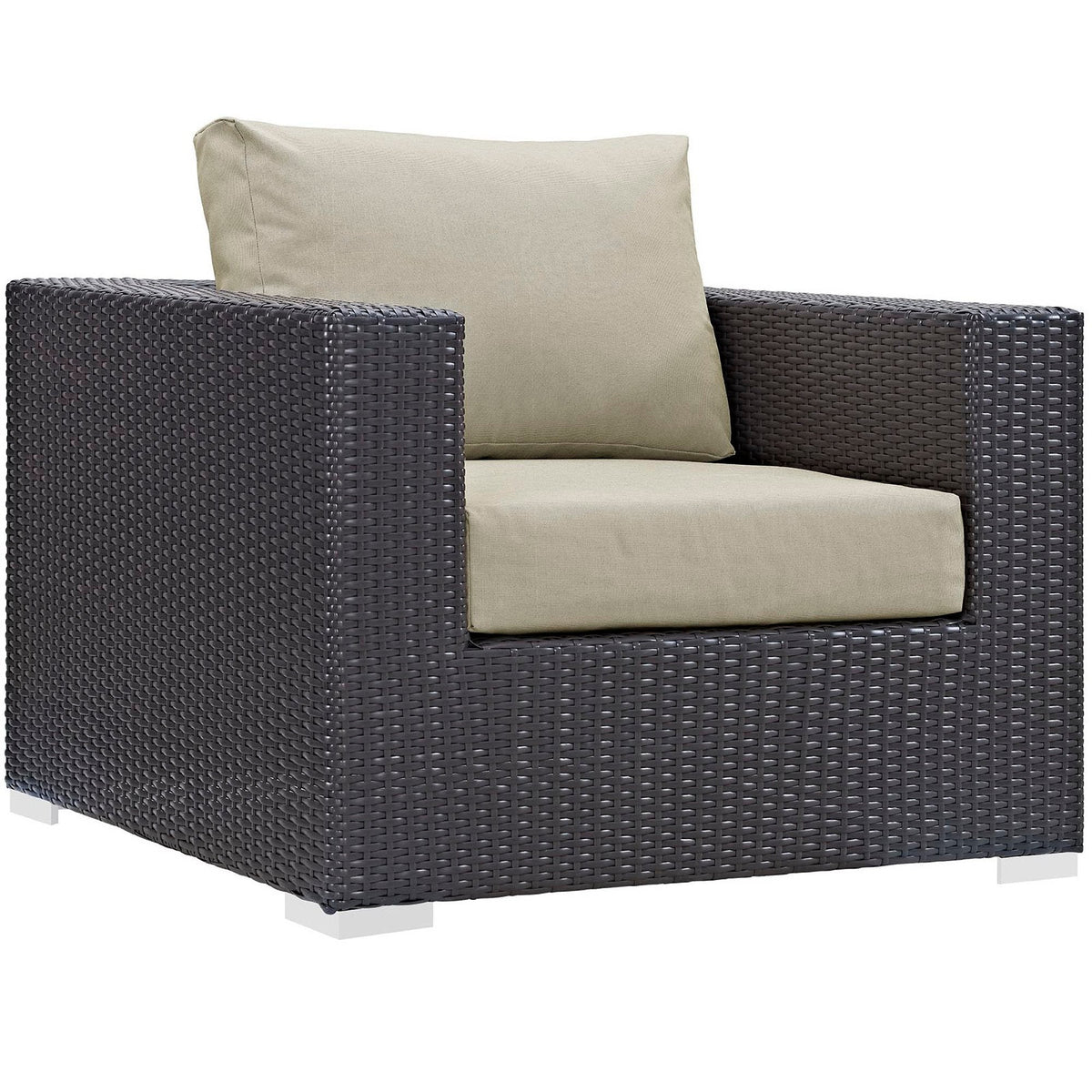 Convene 4 Piece Outdoor Patio Sectional Set by Modway, photo 4 of 17