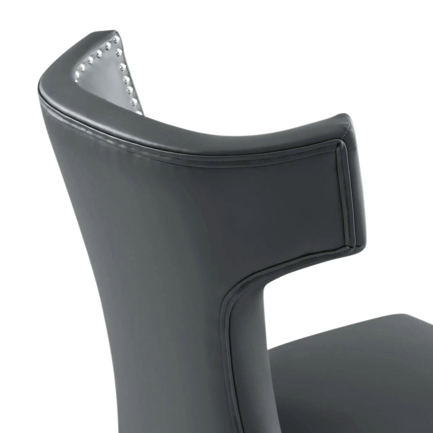 Curve Vegan Leather Dining Chair by Modway by HouseOfZazla