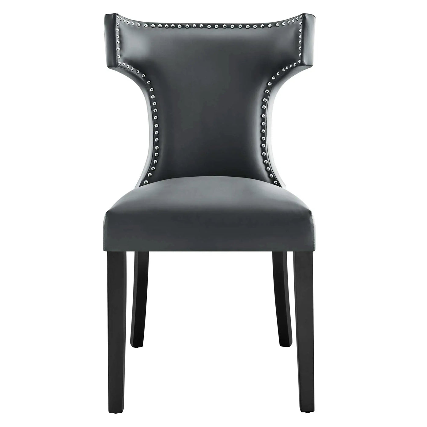 Curve Vegan Leather Dining Chair by Modway by HouseOfZazla