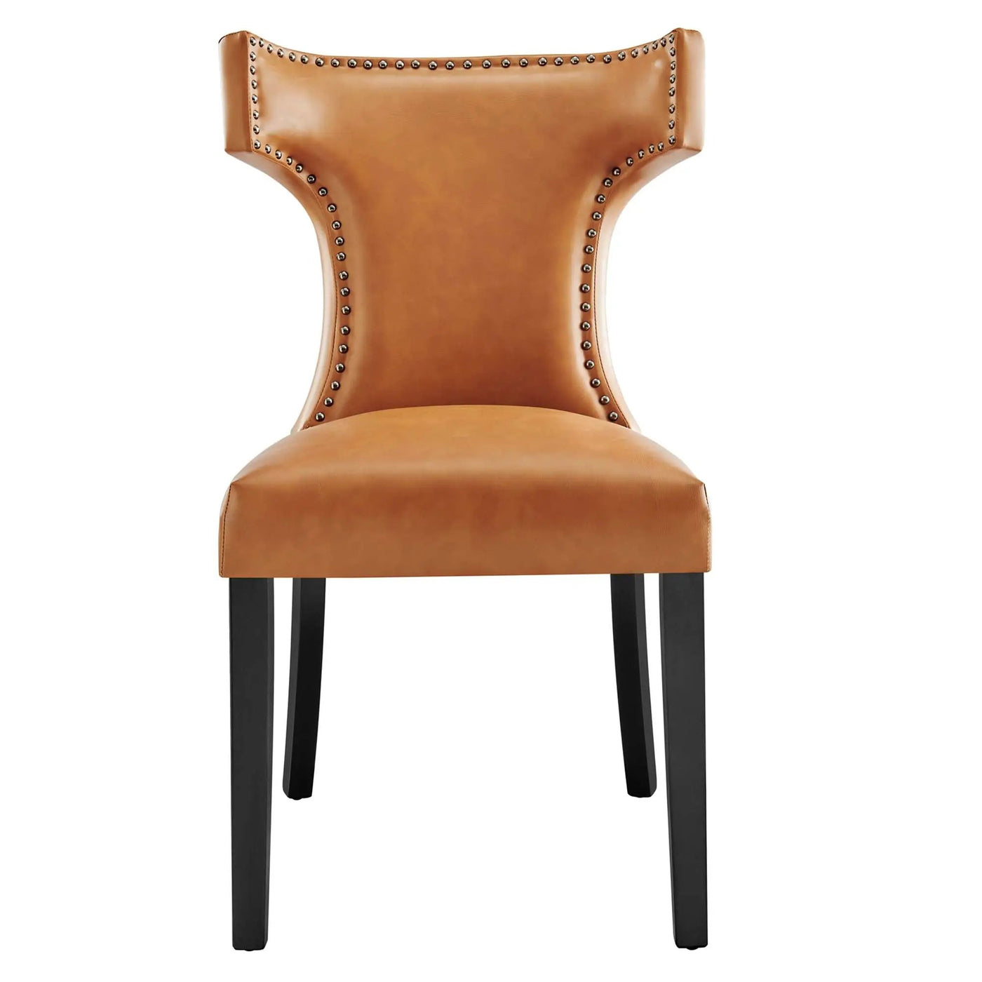Curve Vegan Leather Dining Chair by Modway by HouseOfZazla
