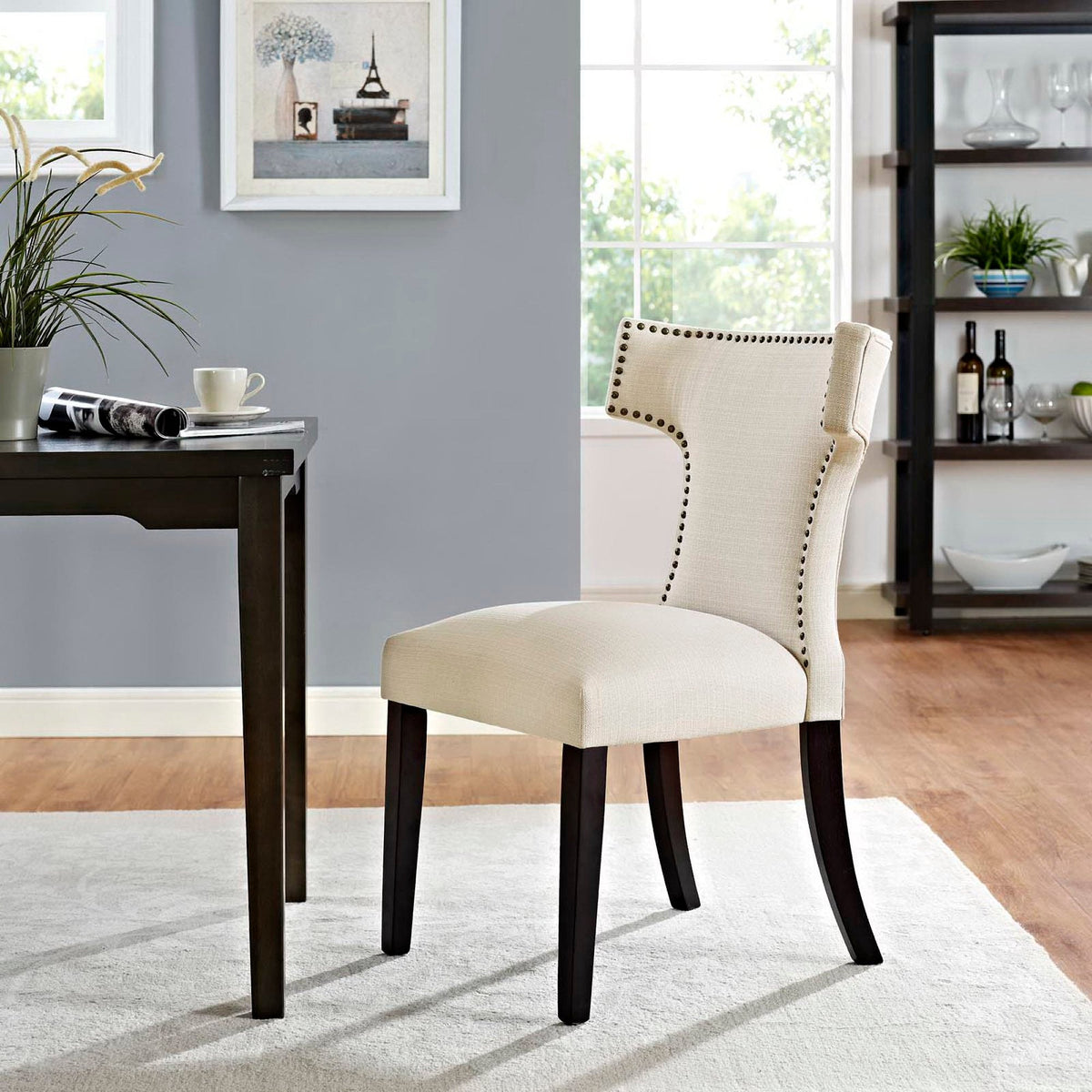 Curve Fabric Dining Chair by Modway, photo 8 of 20