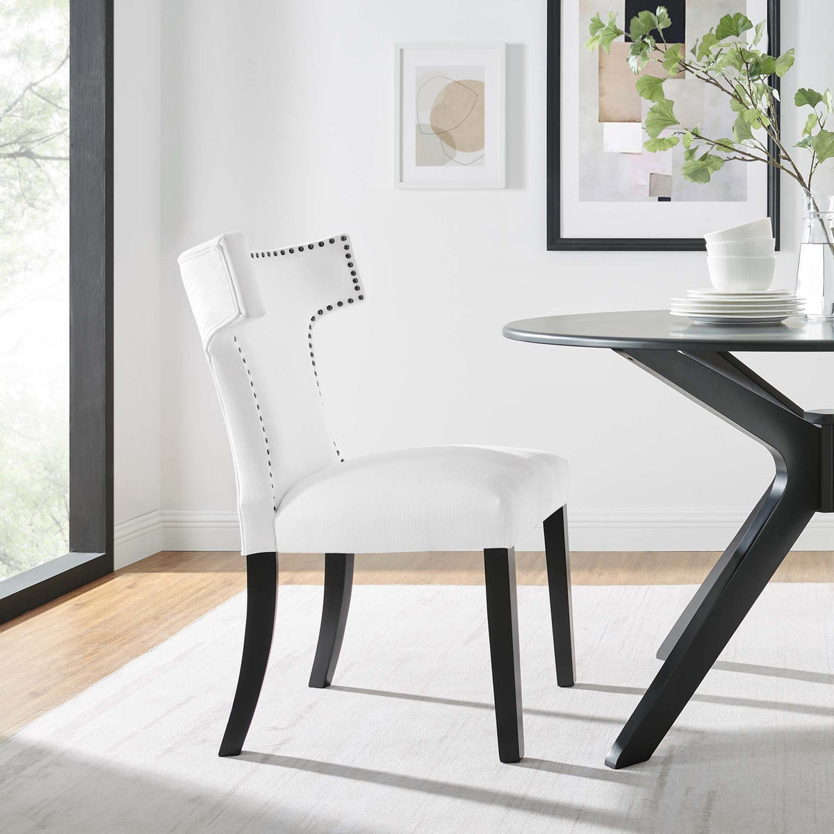 Curve Fabric Dining Chair by Modway, photo 19 of 20