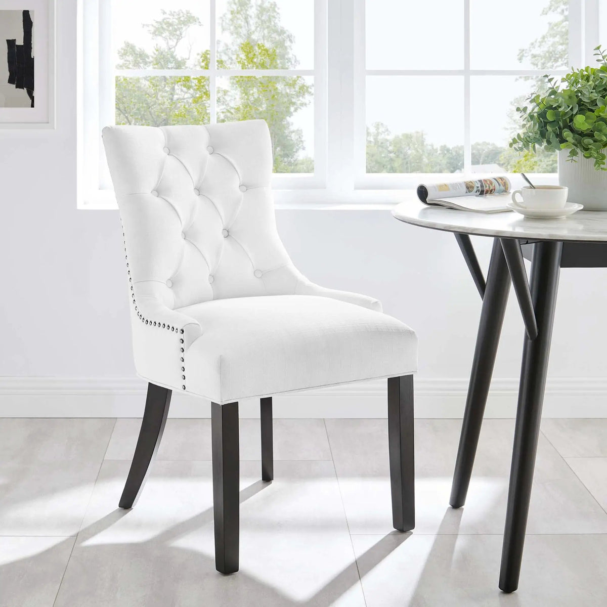 Regent Tufted Fabric Dining Chair by Modway by HouseOfZazla
