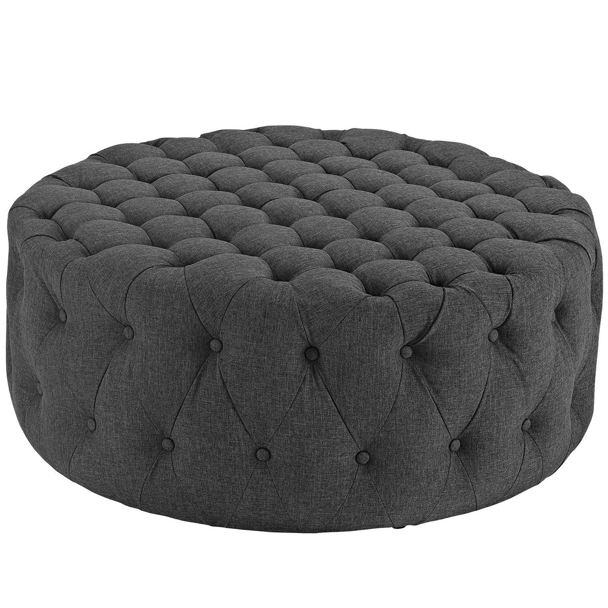 Amour Upholstered Fabric Ottoman by Modway, photo 11 of 20