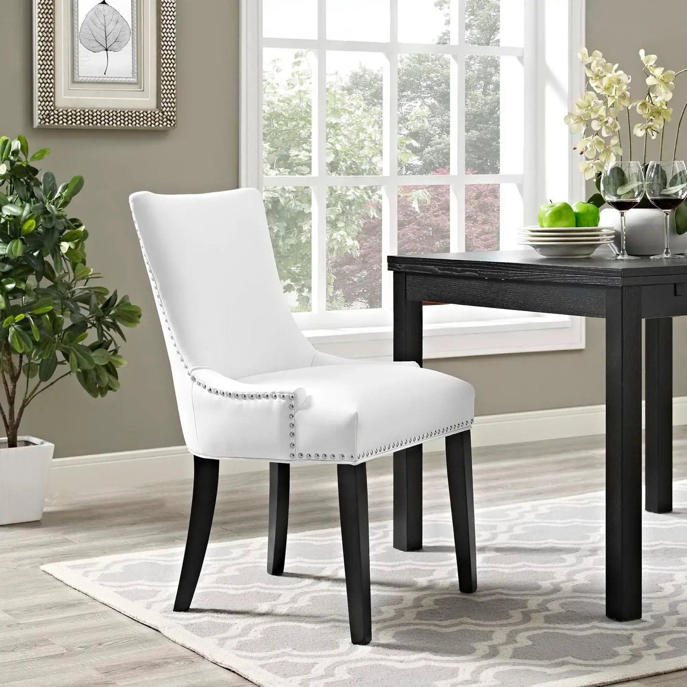 Marquis Vegan Leather Dining Chair by Modway by HouseOfZazla