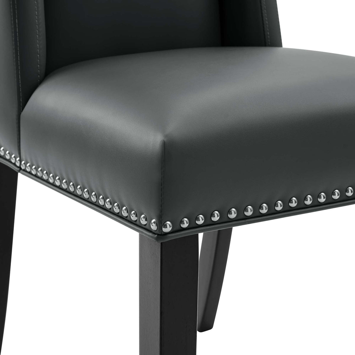 Baron Vegan Leather Dining Chair by Modway, photo 10 of 20